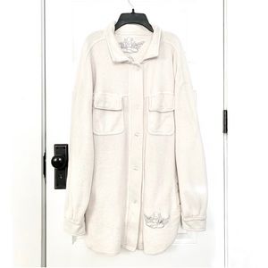 Christina Haack Boys Lie Inside Out Shirt Jacket Shacket